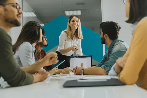 Réunion de travail sur la stratégie emploi-formation d’un territoire